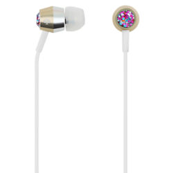 kate spade new york In-Ear Headphones with Mic/Remote Multi Glitter/Gold/Silver/White